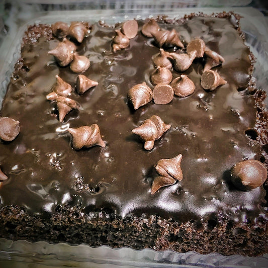 Choco chip brownie
